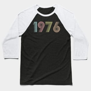 Vintage 1976 44rd Birthday Gift idea Men Women Baseball T-Shirt